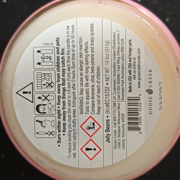 2X HOST PICK. New. GooseCreek 3 Wick Candle-Jelly Beans - Picture 2 of 2